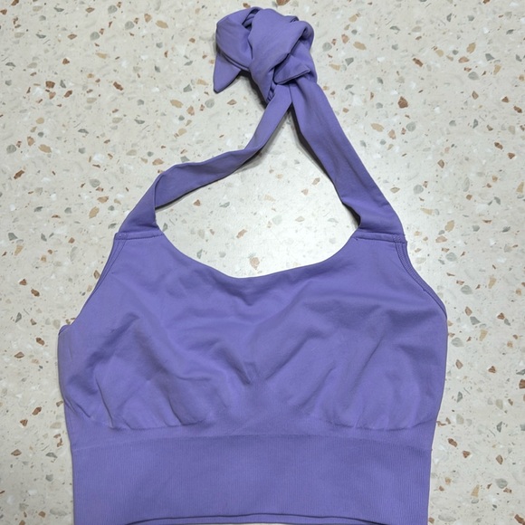 Other - Halter neck long line sports bra M